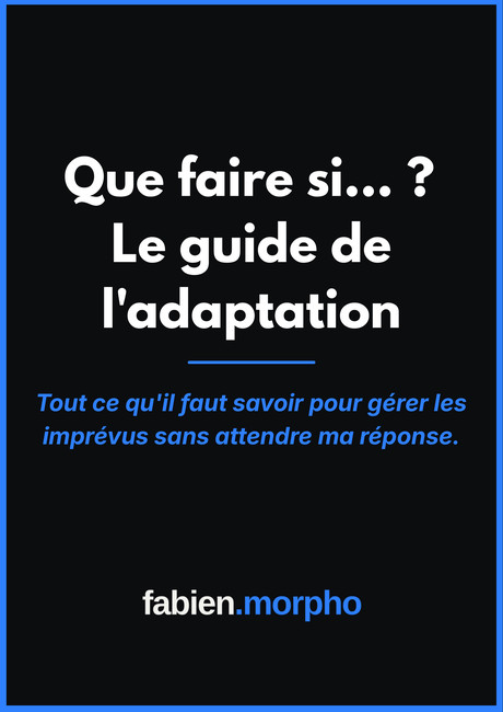 Couverture du guide d'adaptation